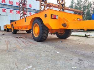 高鐵長(zhǎng)鋼軌倒運(yùn)車(chē)